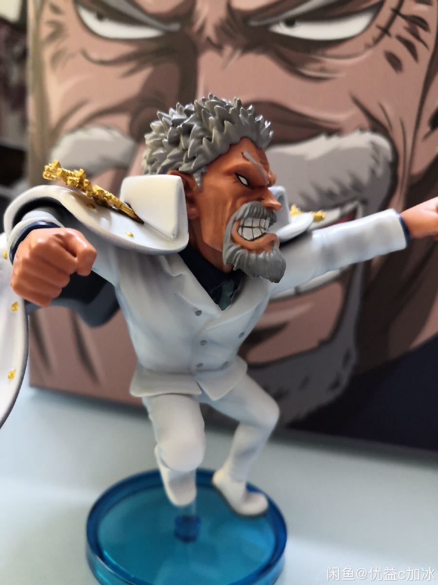 ○キ【国際発送】☆ フィギュア ワンピース ○ ガープ☆塗装済完成品 