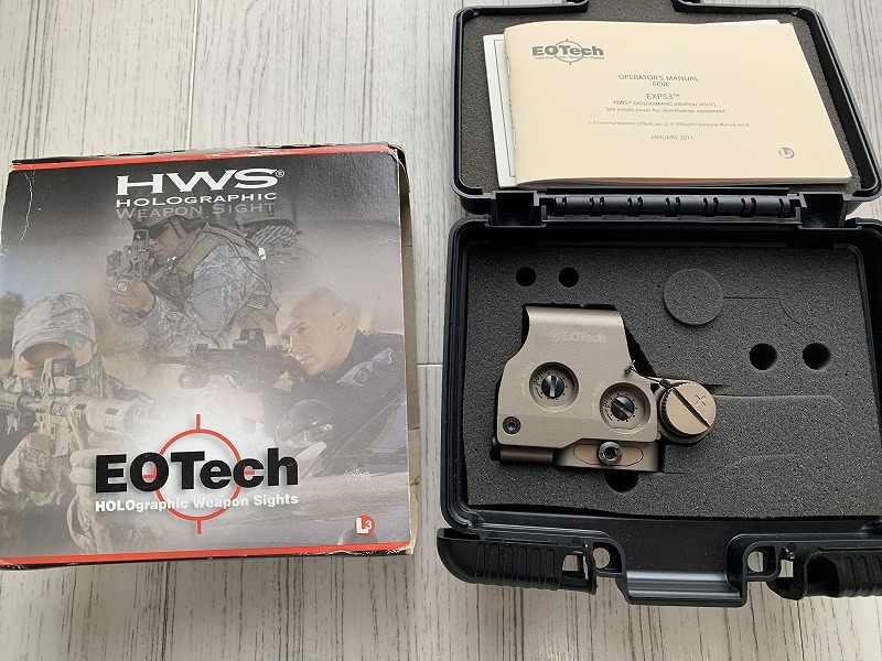 実物 eotech exps3-0 TAN イオテック ホロサイト タン(パーツ)｜売買 ...