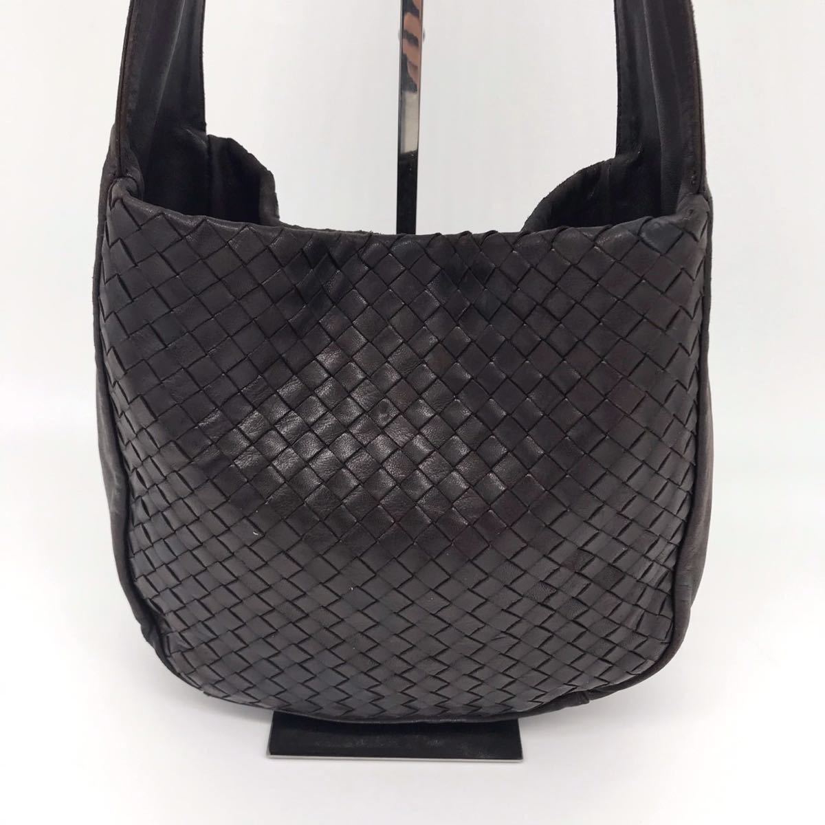 希少 廃盤品】 BOTTEGA VENETA イントレチャート ショルダーバッグ 
