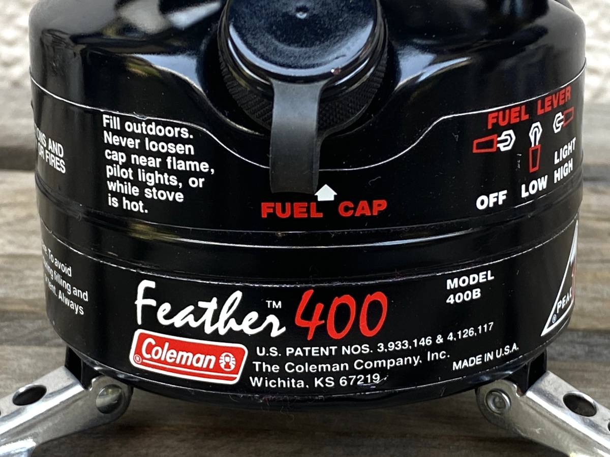 コールマンPeak1 モデル400 未点火（特価商品 PEAK1や502など