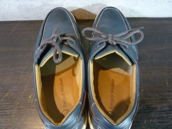 美品 Regal Walker L5F 212W リーガル ウォーカー ネイビー 26cm