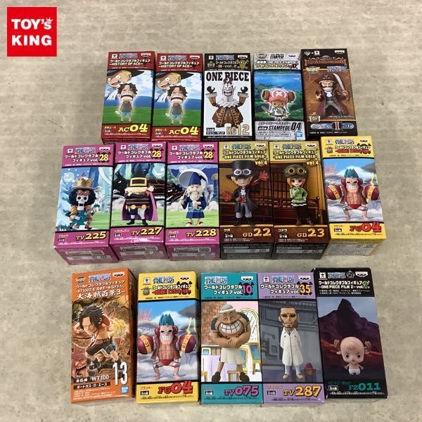 1円 含 One Piece ワールドコレクタブルフィギュア パティ ゴール D ロジャー ヘラクレスン 他 その他 売買されたオークション情報 Yahooの商品情報をアーカイブ公開 オークファン Aucfan Com