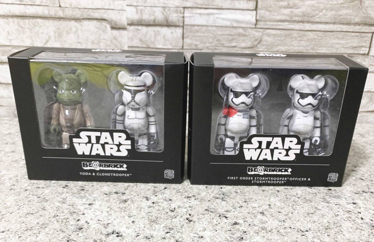 BE@RBRICK StarWars スターウオーズ ヨーダ＆クローントルーパー 