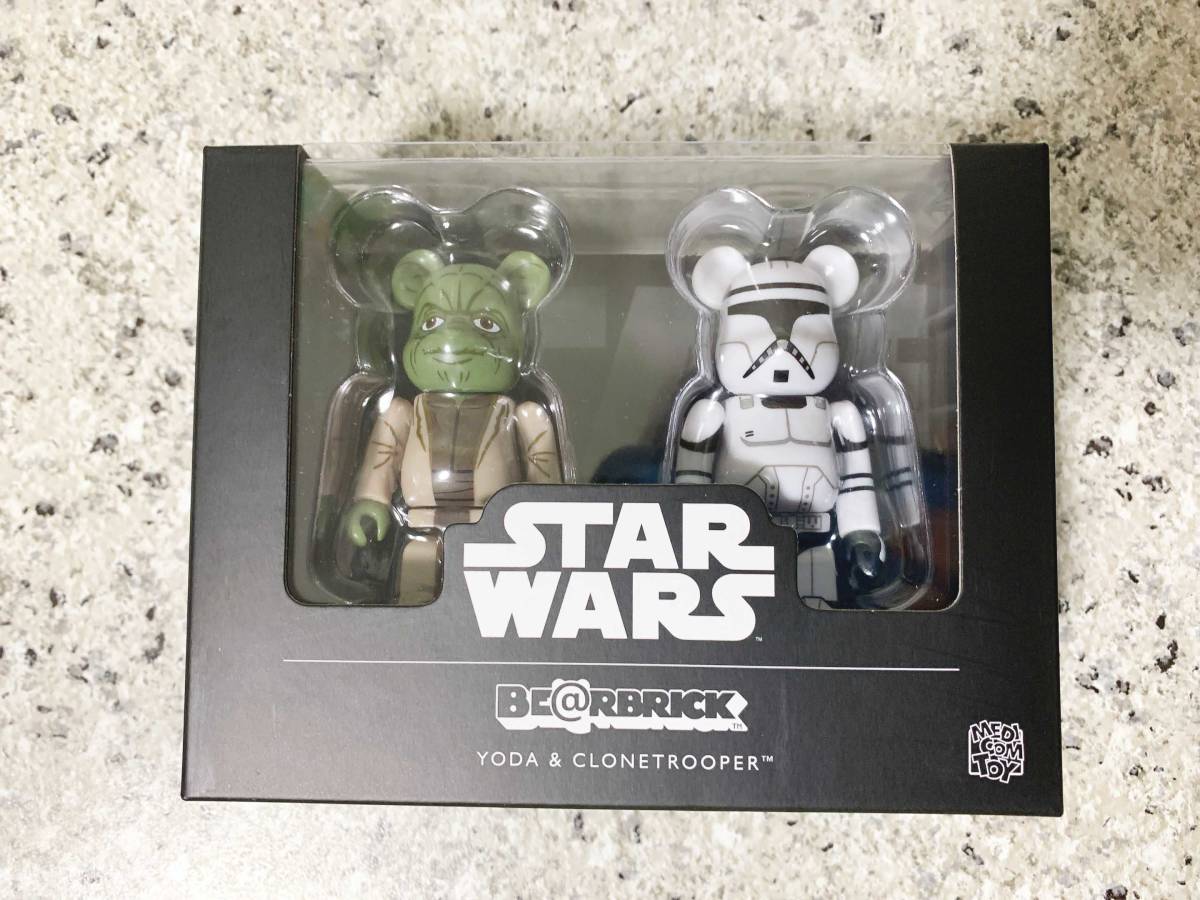 BE@RBRICK StarWars スターウオーズ ヨーダ＆クローントルーパー 