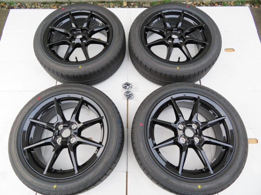 新車外し】 ND ロードスター ◇ 後期 純正 ホイール ブラック ◇ 16x6 
