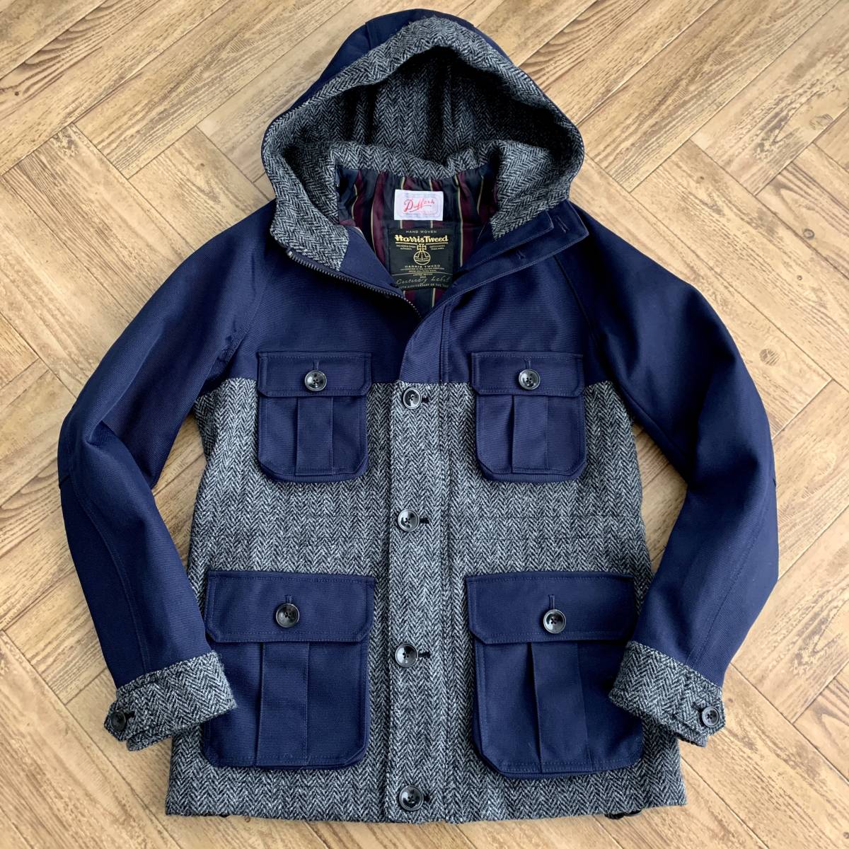 B15 ダファー ハリスツイード『シックに羽織る』The DUFFER of St 