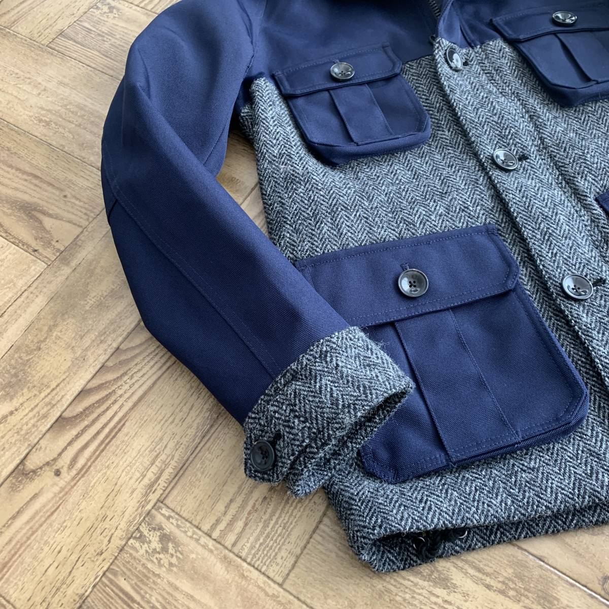 B15 ダファー ハリスツイード『シックに羽織る』The DUFFER of St 