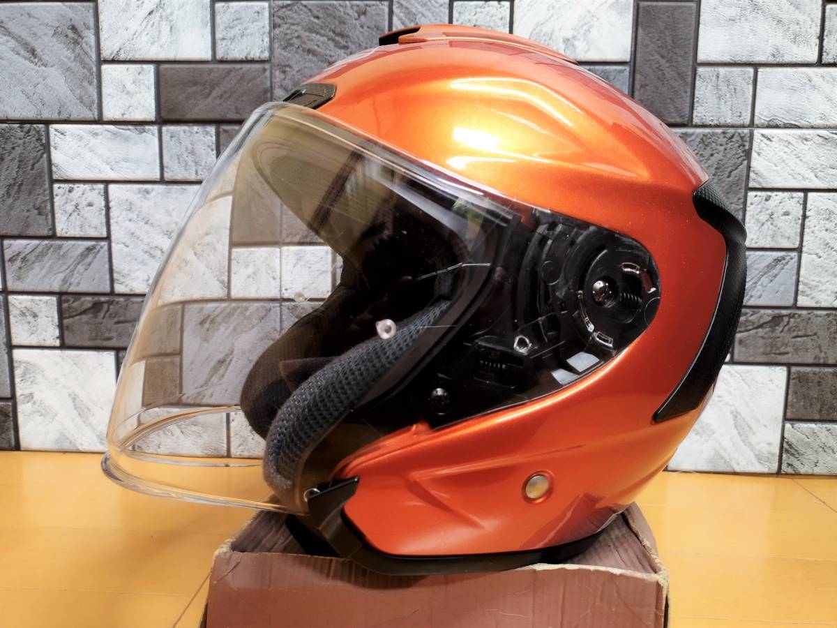 SHOEI ショウエイ J-フォース4 Jフォース4 J-Force Ⅳ タンジェリン 