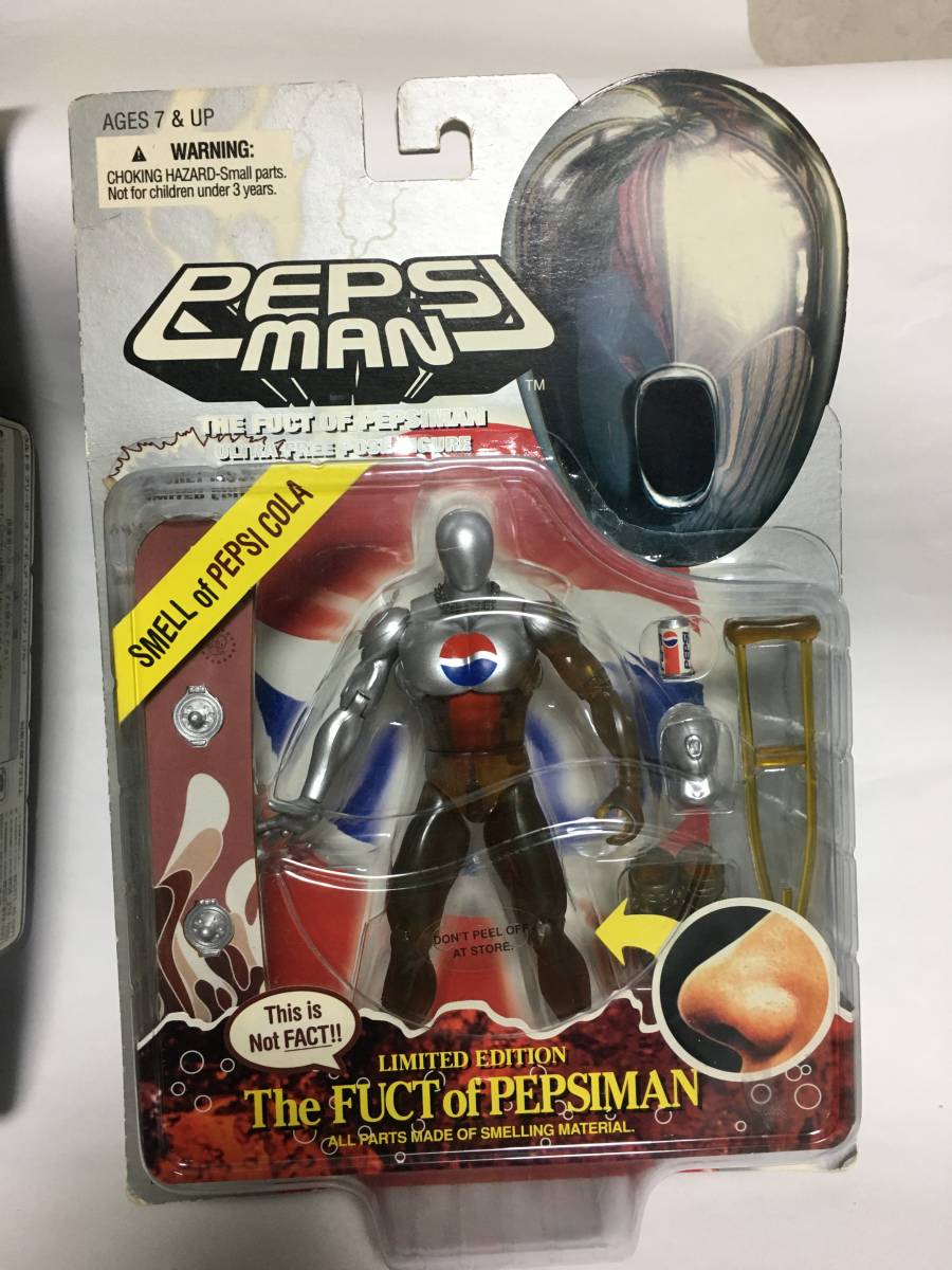 ペプシマン 3種類 PEPSI MAN フィギュア 未開封品 まとめ売り 