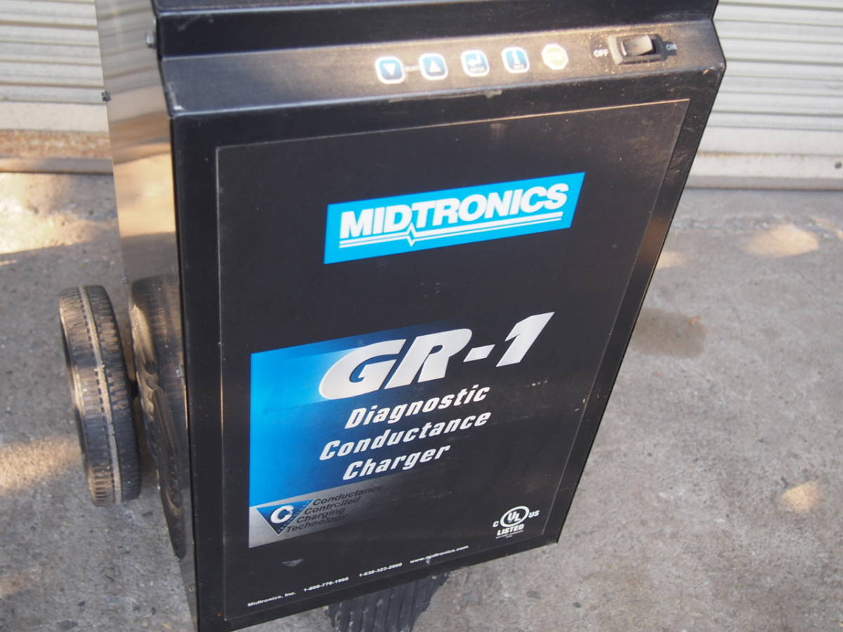 ☆準美品 MIDTRONICS ミドトロニクス GR1-120 バッテリー充電機 