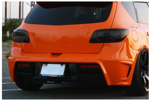 ウェーバースポーツ マツダスピード アクセラ BK3P リアバンパー 未塗装 WEBER SPORTS ZENITH LINE MODEL ゼニスライン