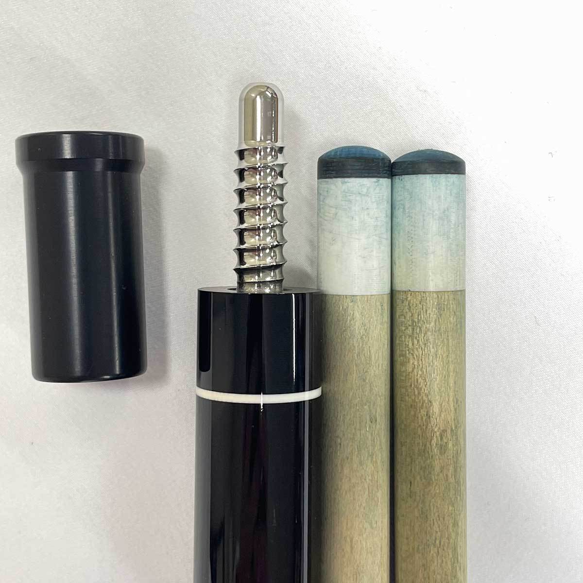 中古】キースアンディ ビリヤードキュー シャフト2本付 Keith Andy