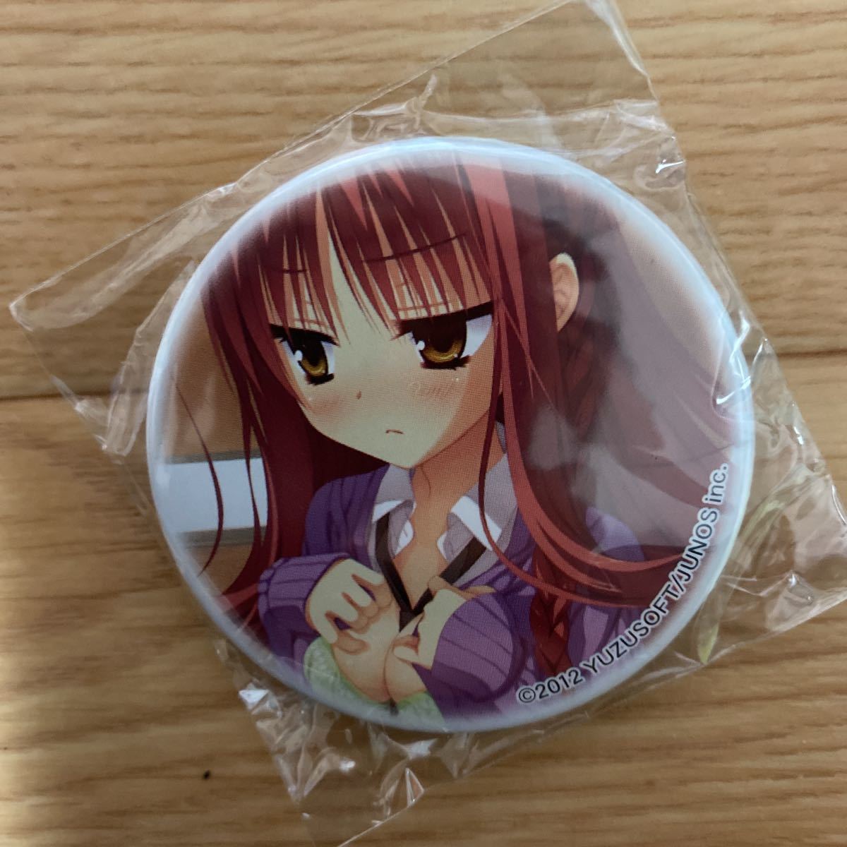 ゆずソフト DRACU-RIOT! ドラクリオット 美羽 缶バッジ こぶいち 