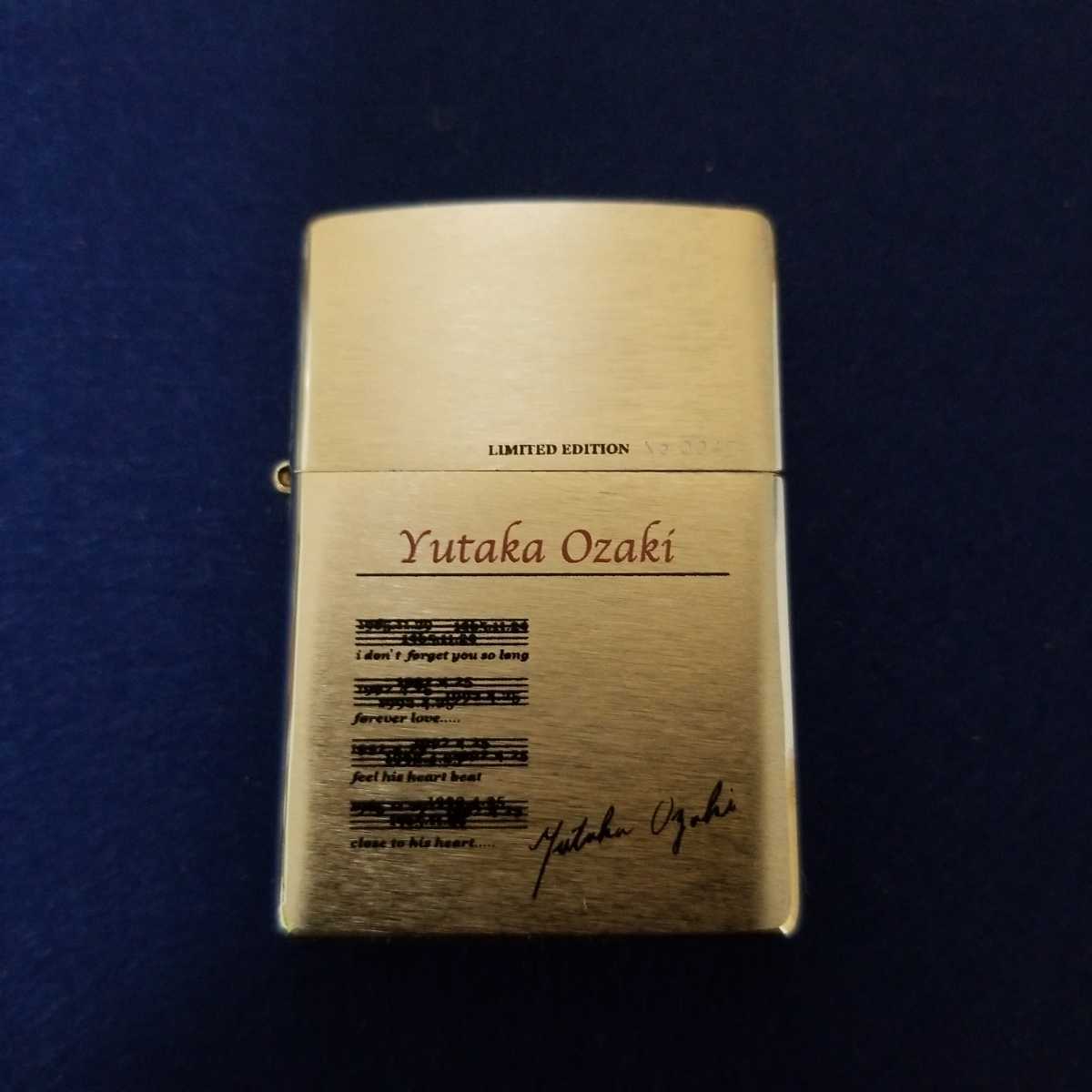 ZIPPO 尾崎豊 2002年製 (ジッポ) ライター ZIPPO|尾崎豊LIMITED 