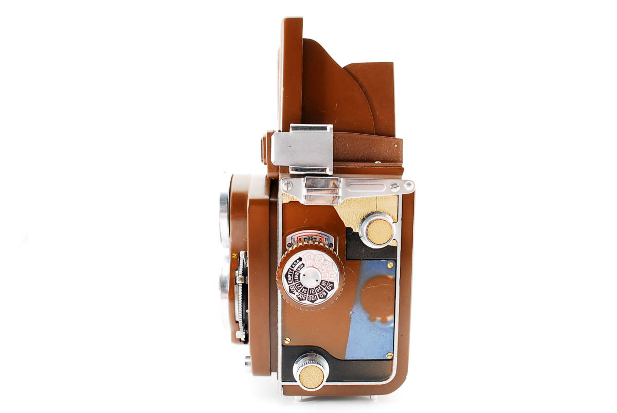 ☆希少カラー 動作正常☆ YASHICA 44 ゴールデンブラウン ヤシカ 44
