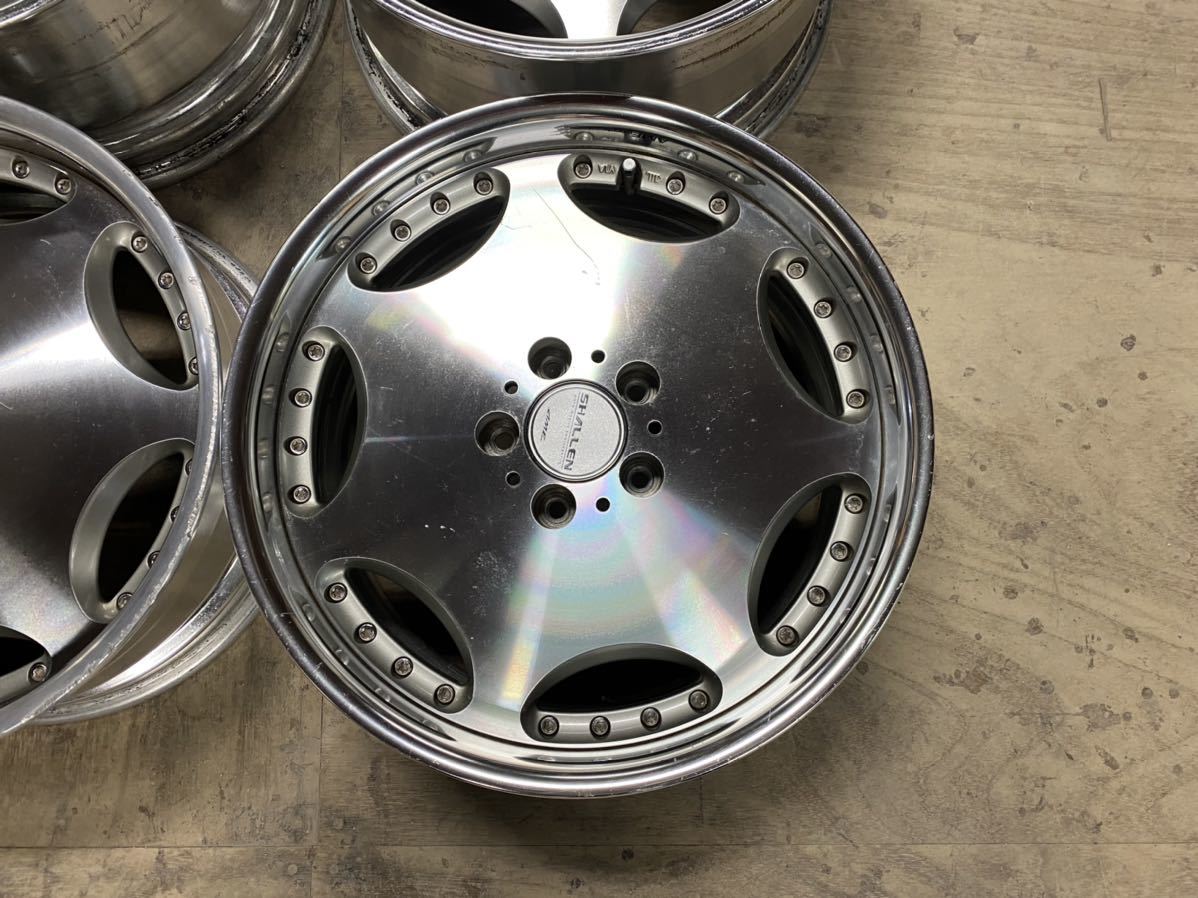 AME SHALLEN シャレン 18インチ 4本 ディッシュ 深リム 旧車 当時物 