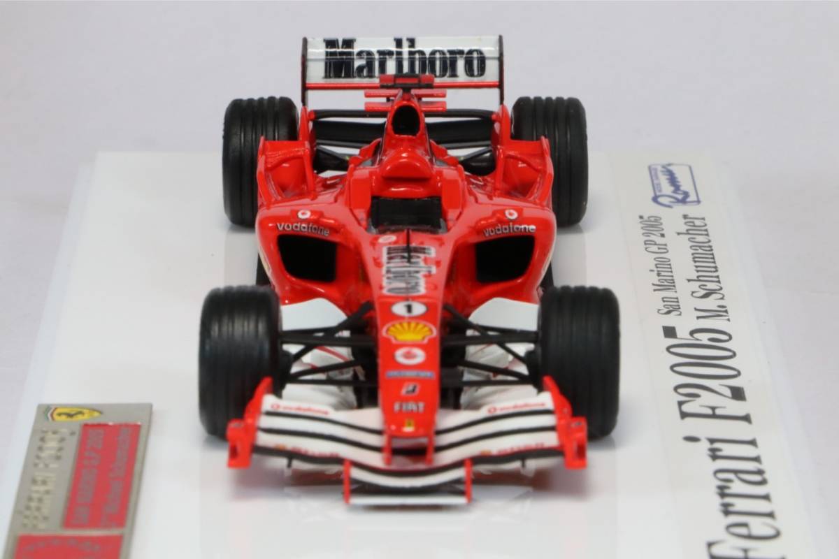 ロムファクトリー タメオ 1/43 メタルキットベース フェラーリ F2005 