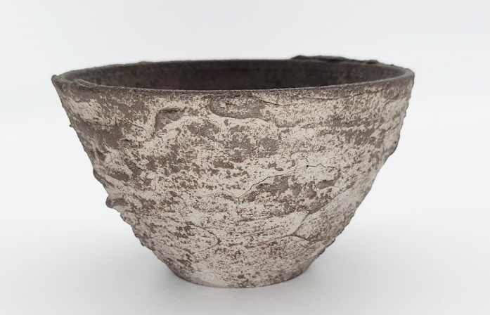 新品 渋谷英一 Eiichi Shibuya 地ノ器 Crack Pot 灰 鉢 ポット 鶴仙