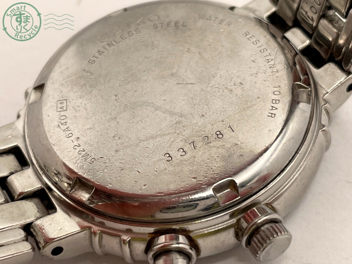 0340636 SEIKO セイコー 5M22-6A40 AGS ASTERISK AUTOMATIC 自動巻き 