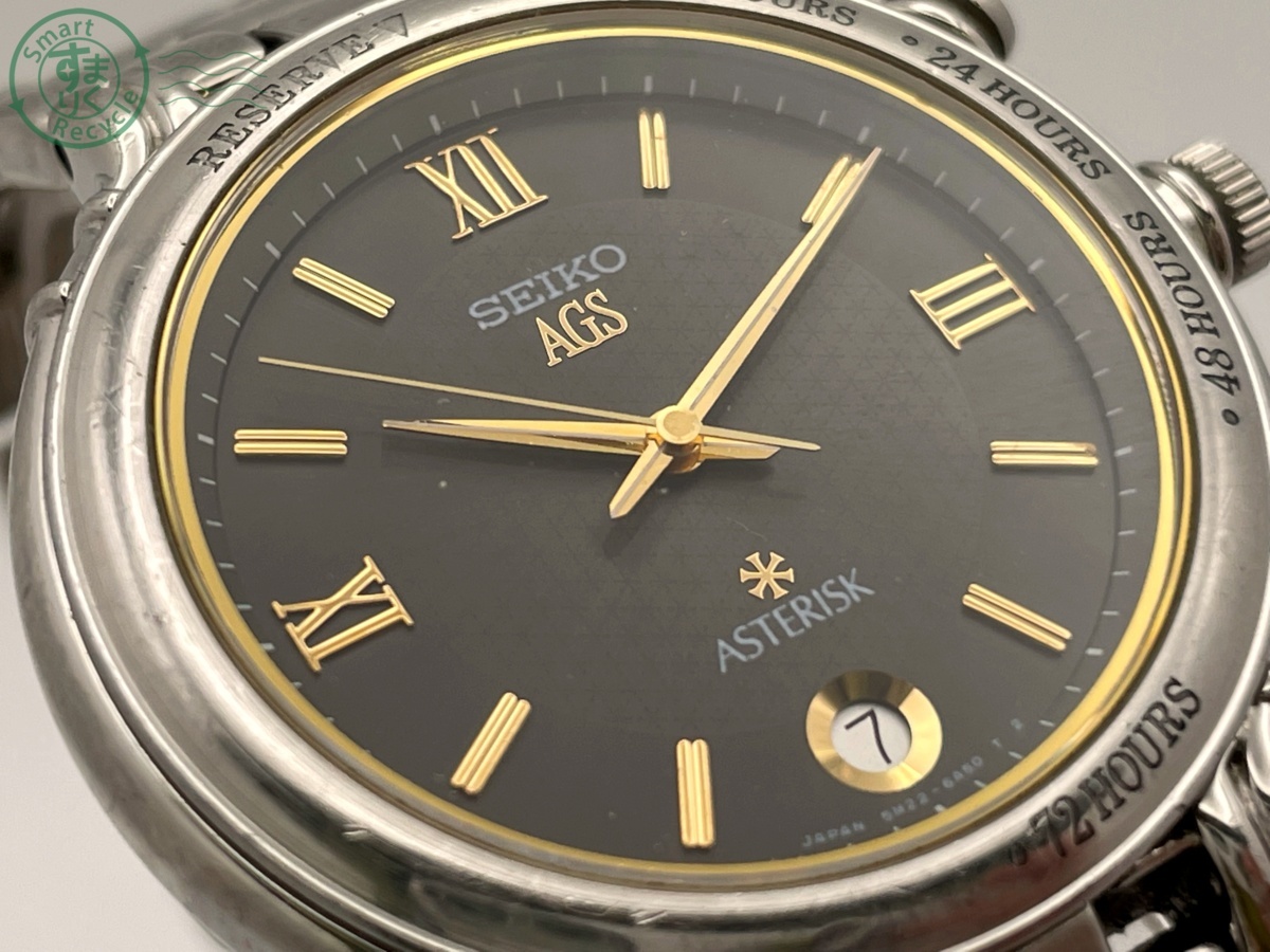 0340636 SEIKO セイコー 5M22-6A40 AGS ASTERISK AUTOMATIC 自動巻き 