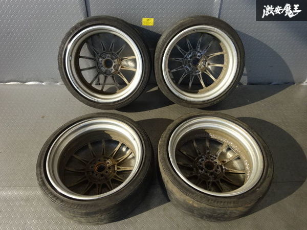 ○WORK ワーク XSA 戦 イクサ 18インチ 7.5J ＋48 PCD100 5H 5穴 ハブ 