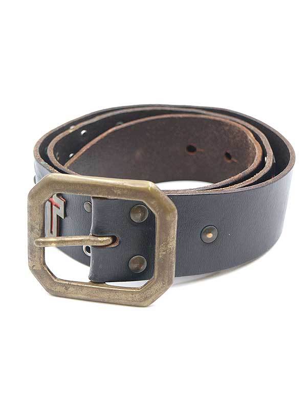 DSQUARED ディースクエアード ターコイズスタッズレザーベルト