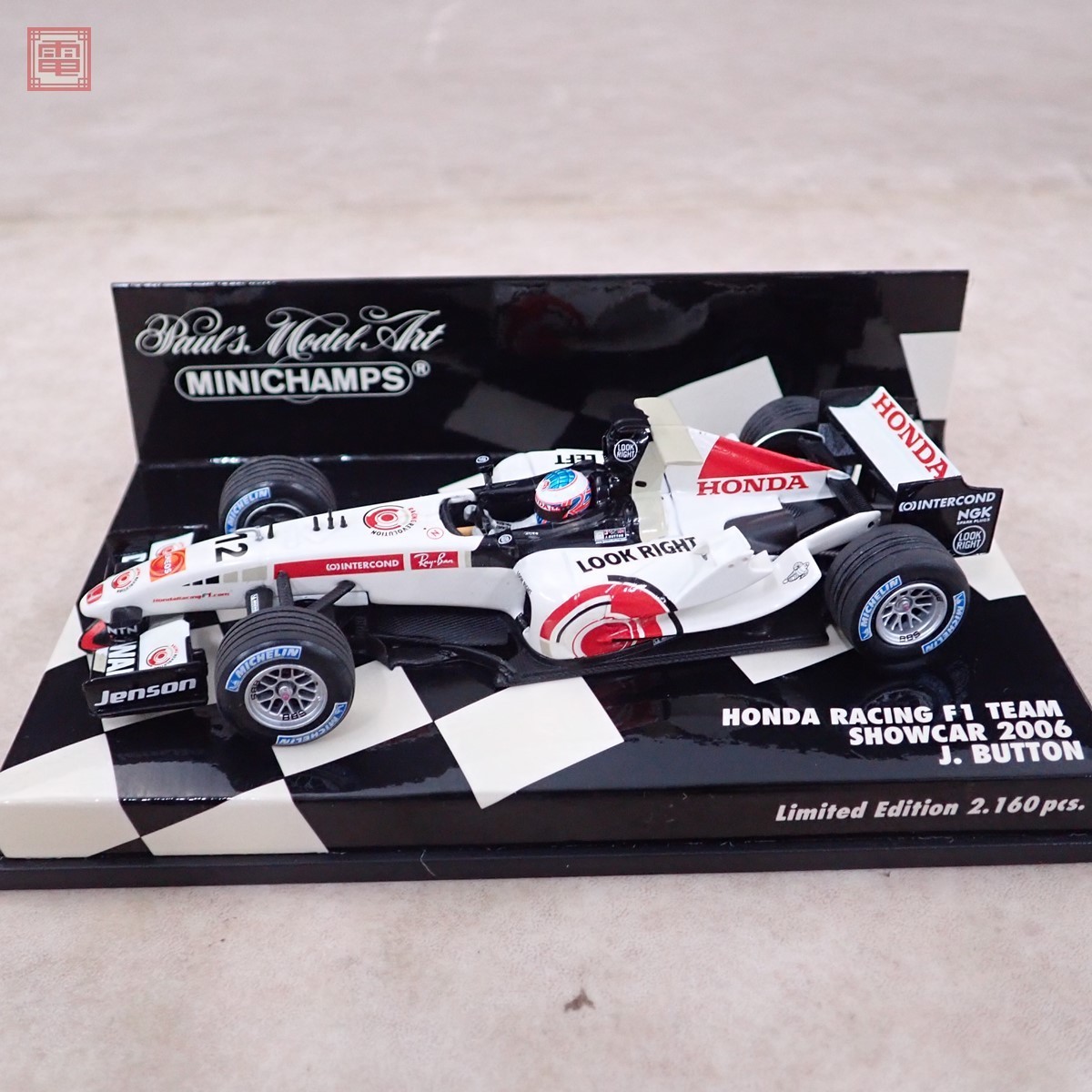 PMA 1/43 ホンダ レーシング F1チーム J.バトン ショーカー 2006/R