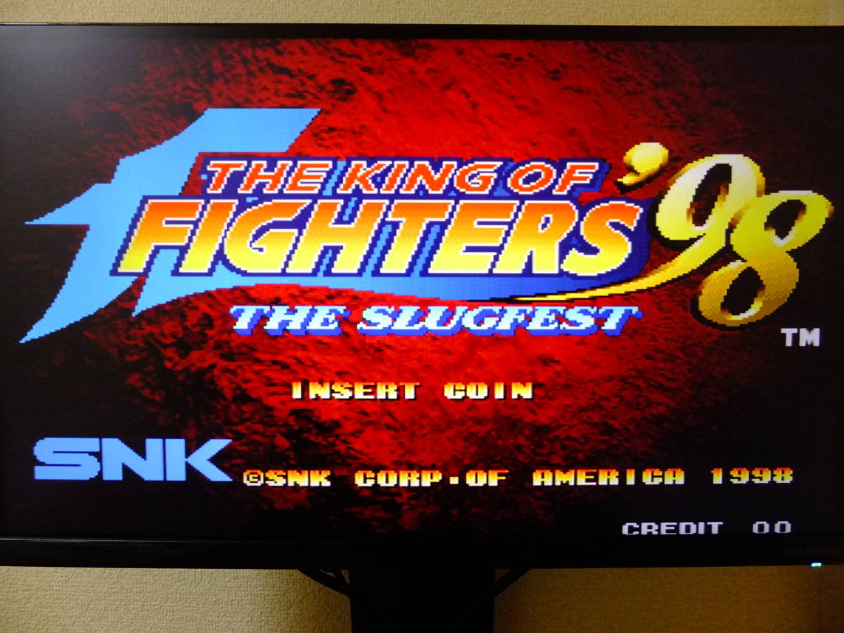 KOF98！SNKネオジオMVSカートリッジROMカセット基板NEOGEO筐体マザー