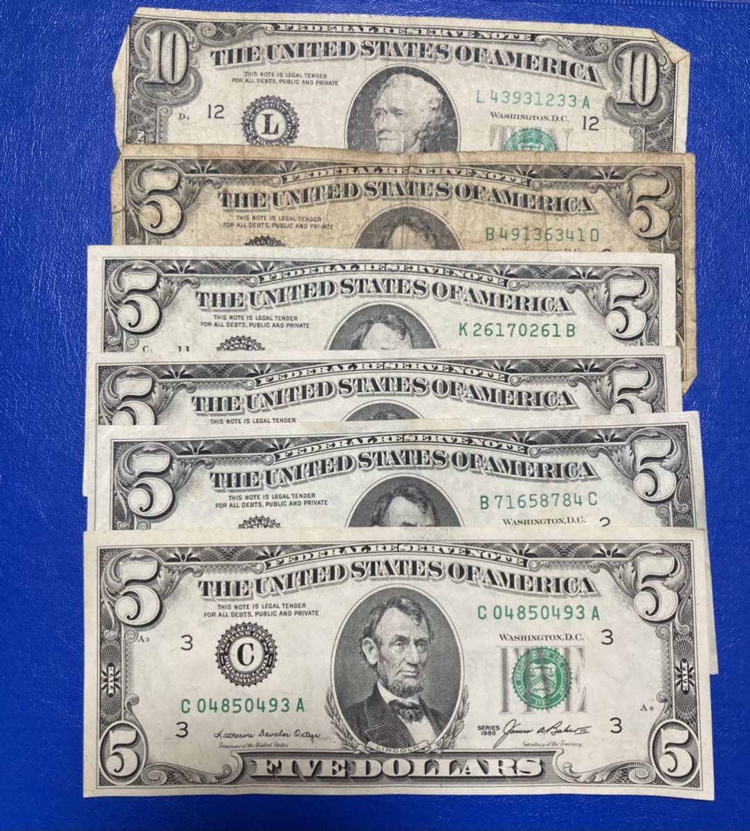 1円 アメリカ ドル紙幣 アメリカドル ブルーシール 116ドル 古銭 Lot2742 Www Amrapalihotel Com