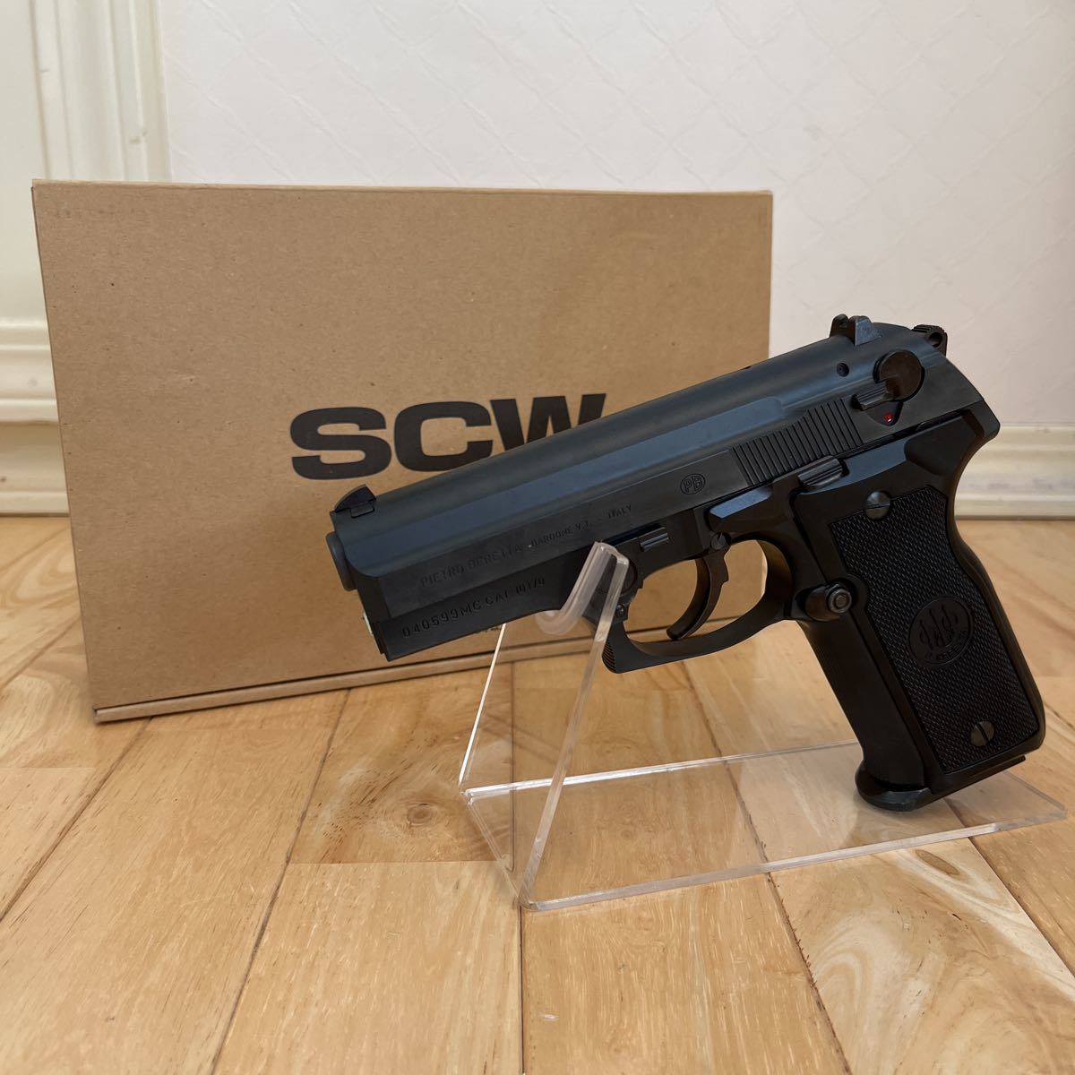 WA ウエスタンアームズ ベレッタ M8045 クーガーF/カーボンブラックHW
