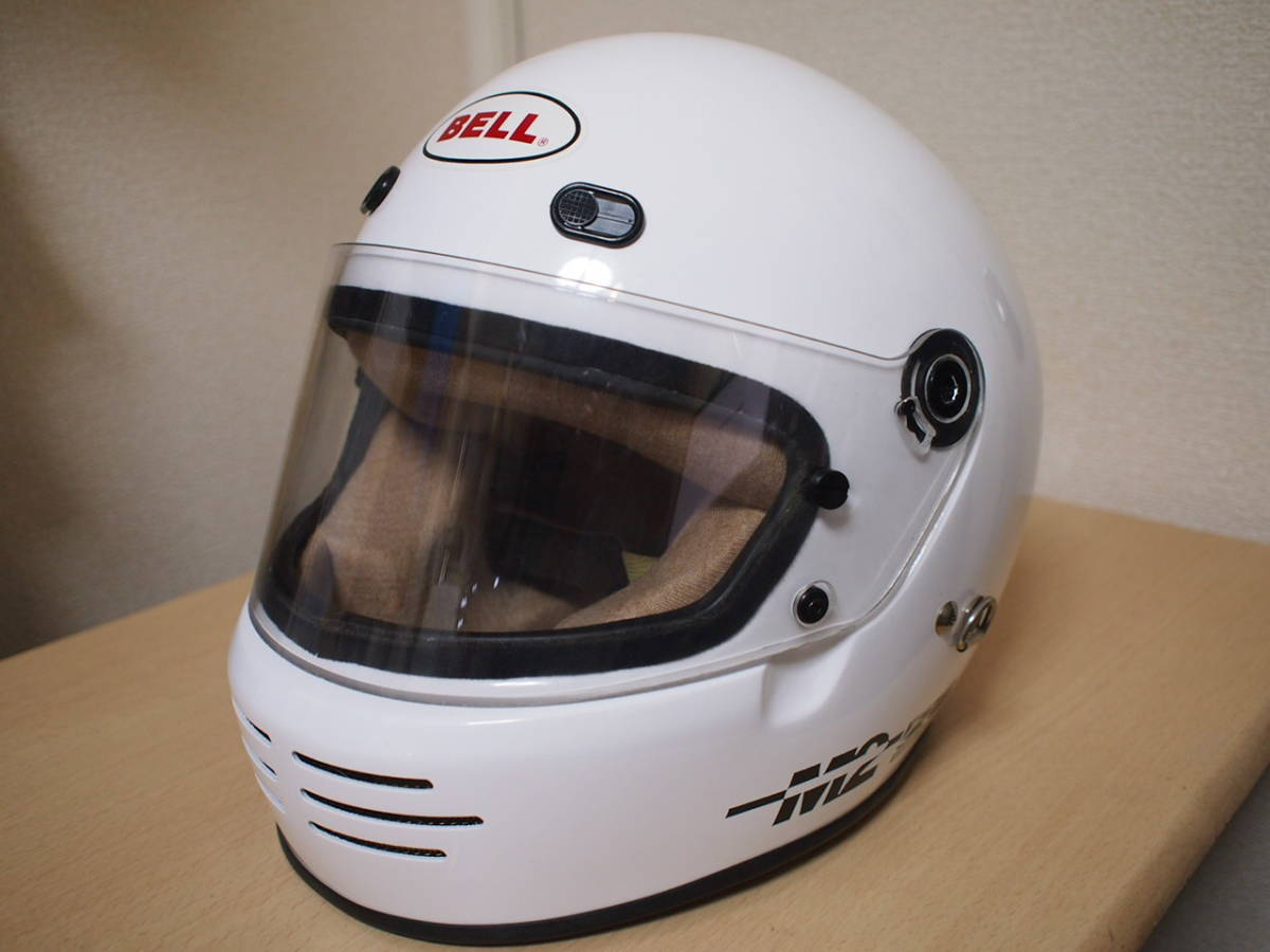 殆ど 内装ベージュ 超 BELL M2 EC 当時物 ベル ヘルメット 90年代 