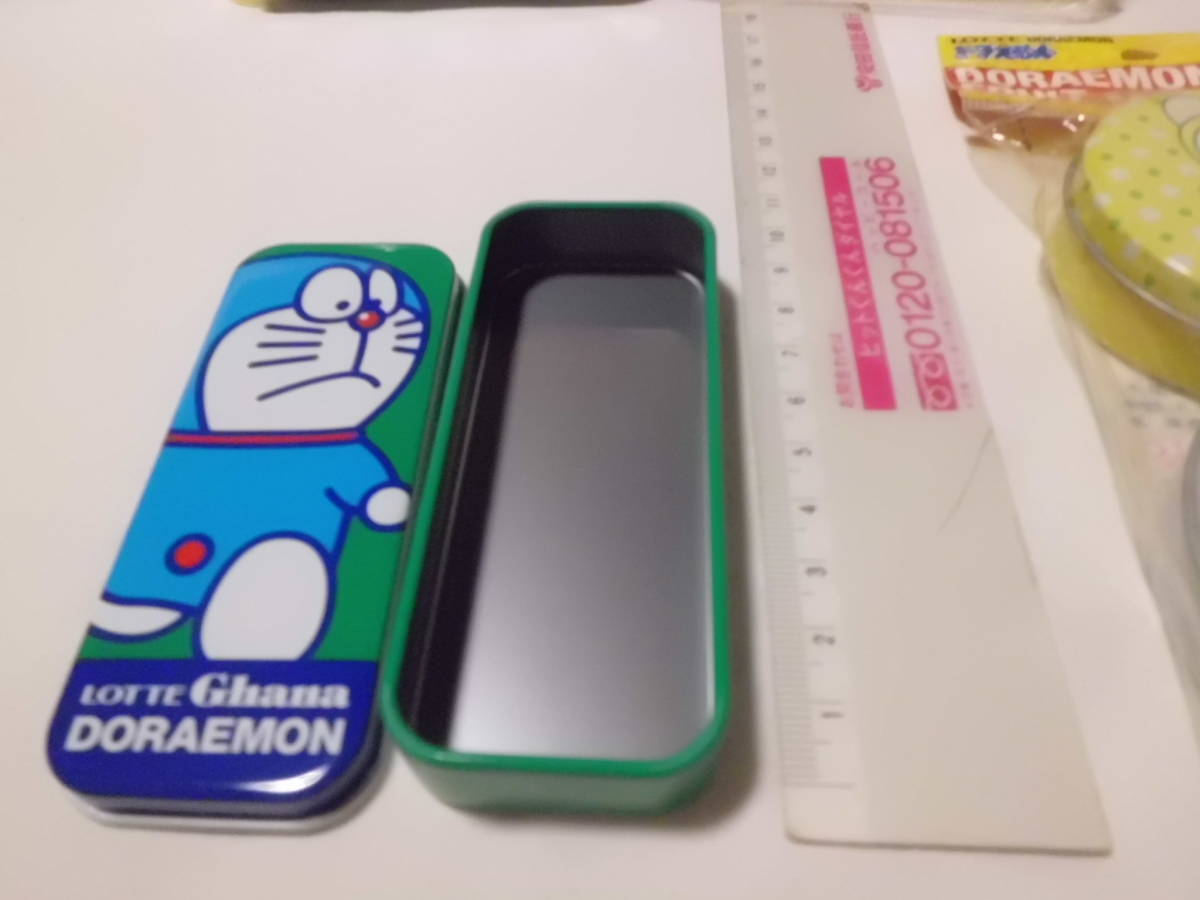 ドラえもん③ ロッテチョコレート 空き缶3つ｜キャラクター玩具