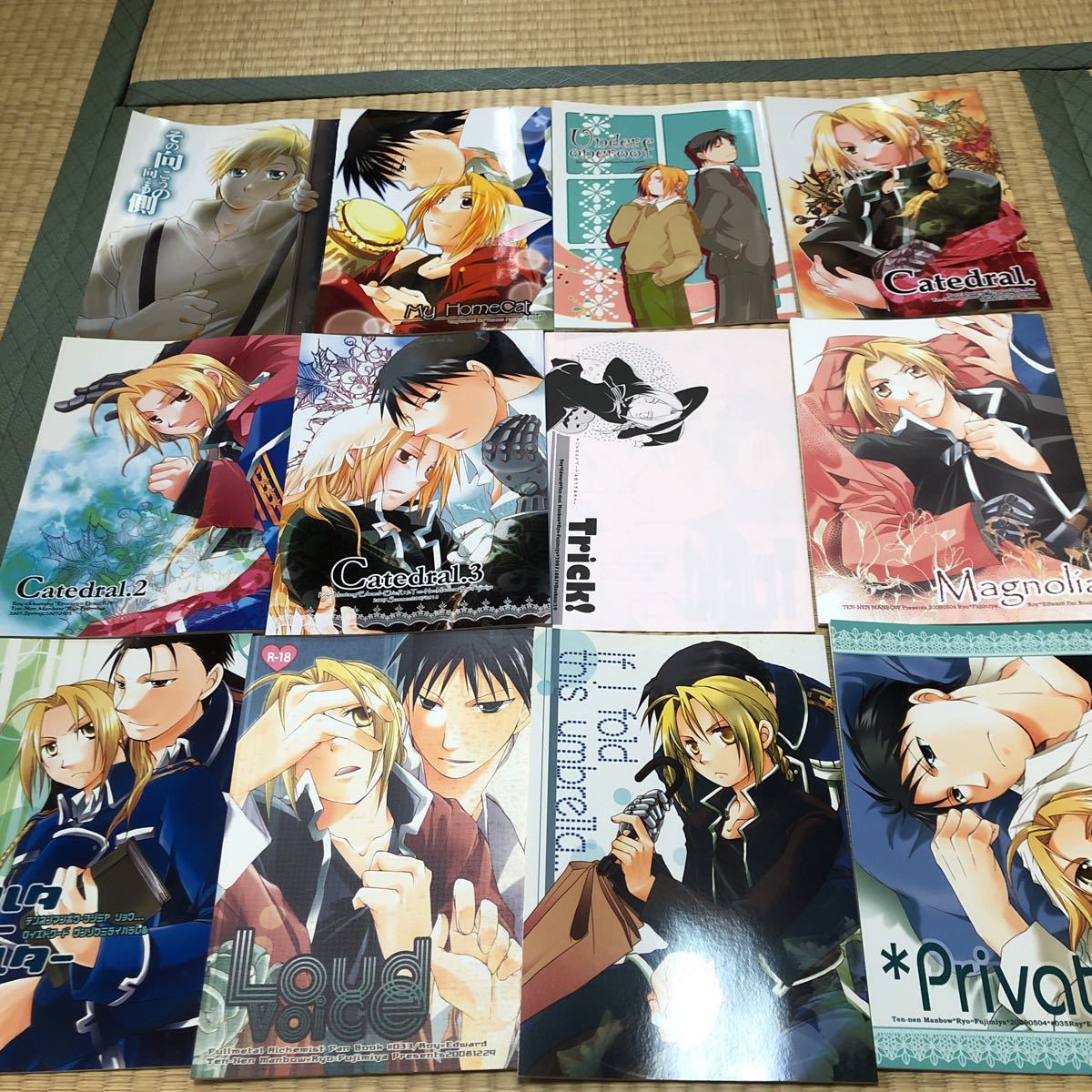鋼の錬金術師 同人誌 大量 まとめ売り 鋼錬 ハガレン ボーイズラブ 