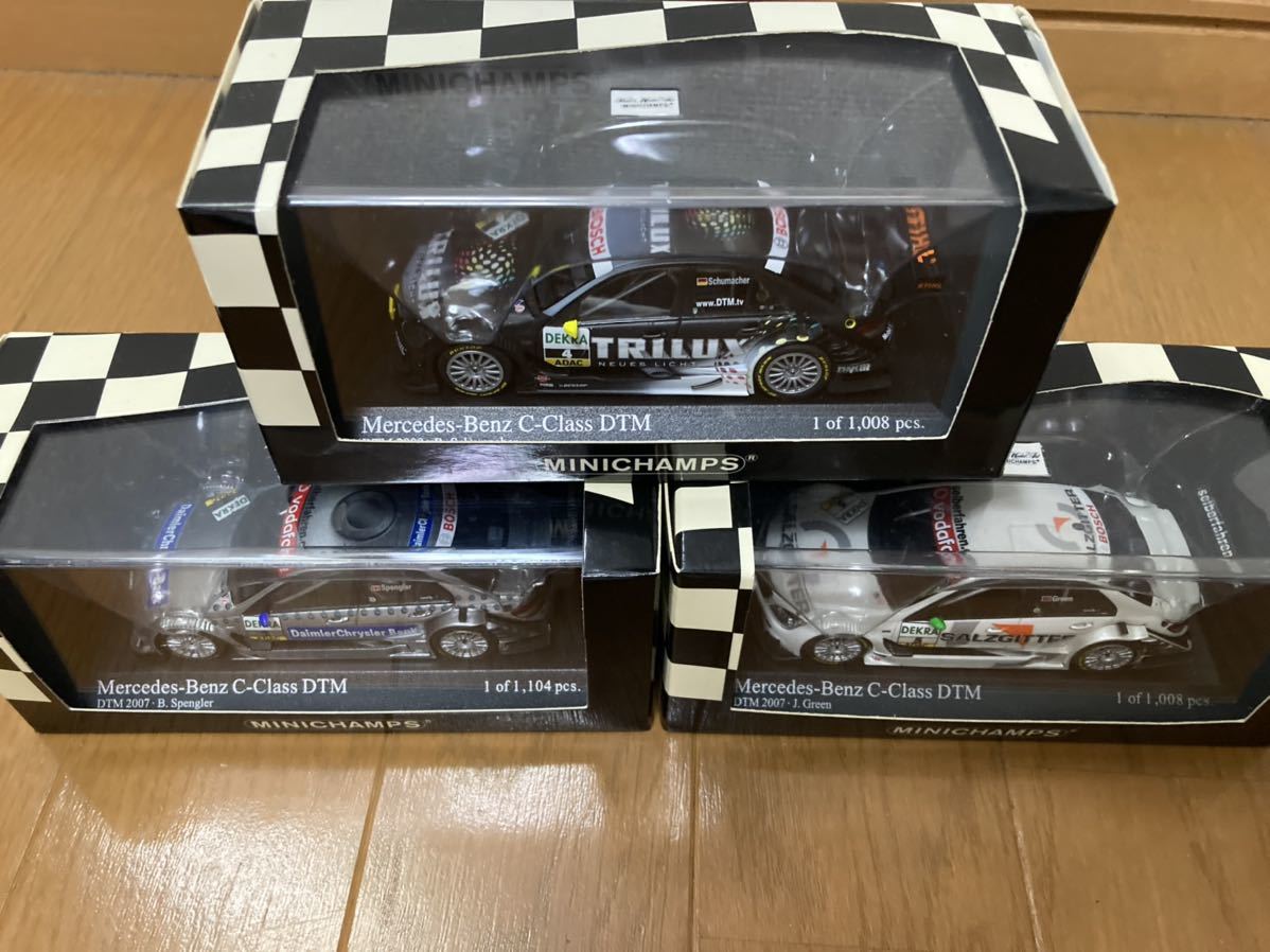 HOT，定番 ミニチャンプス 1/43 DTM メルセデスCクラス3台セット②(乗用車)｜売買されたオークション情報、yahooの商品情報をアーカイブ公開 - オークファン 乗用車