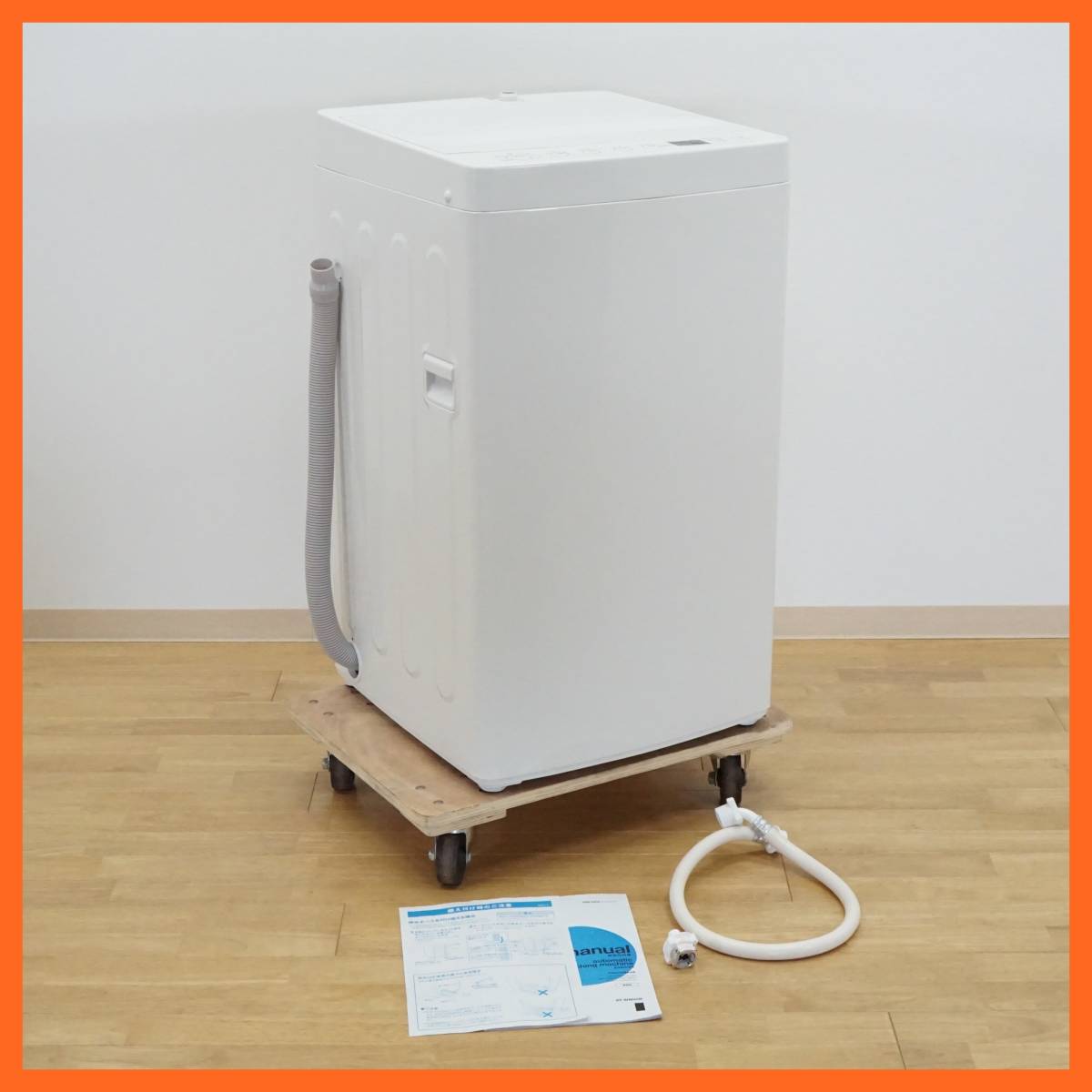 by amadana 全自動洗濯機 TAGlabel AT-WM5511-WH アマダナ TAG label 
