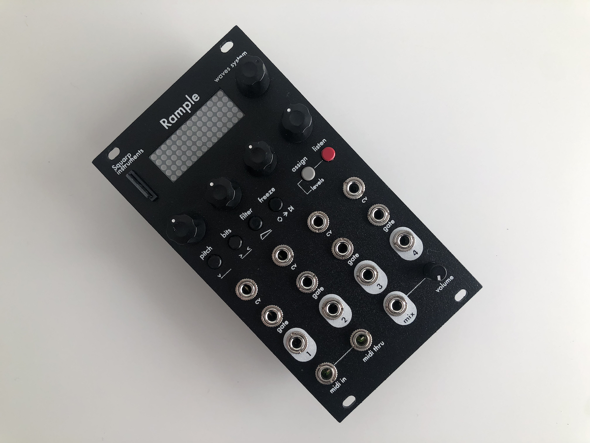 Squarp Instruments rample モジュラーシンセ モジュラー