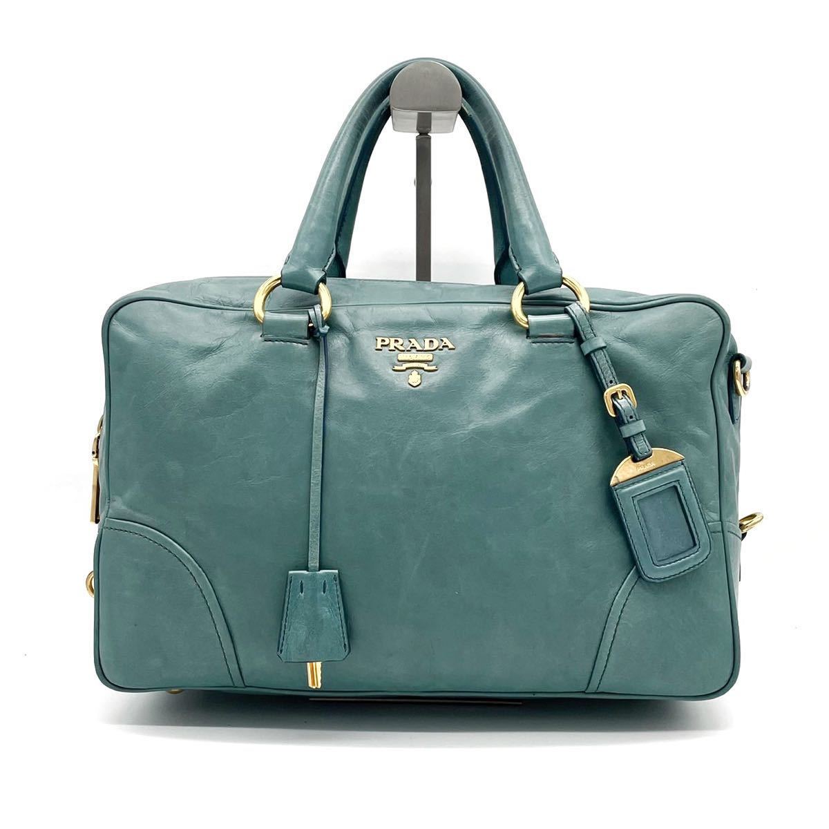 ≪希少 美品≫PRADA プラダ ヴィッテロシャイン 2way トートバッグ 