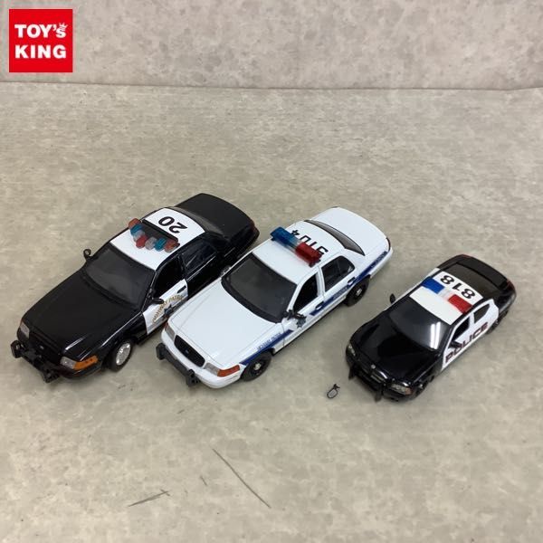 1円 訳あり ジャンク 1 18 他 モーターマックス クラウン ビクトリア パトカー Jada ダッジ チャージャー パトカー 等 乗用車 売買されたオークション情報 Yahooの商品情報をアーカイブ公開 オークファン Aucfan Com