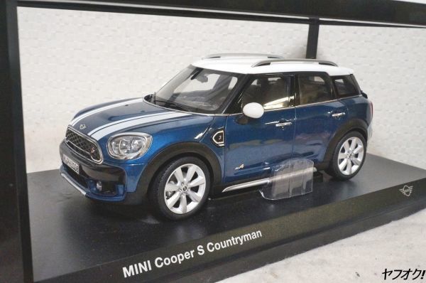 ミニクロスオーバー クーパーS 1/18 ミニカー MINI COOPER S(乗用車
