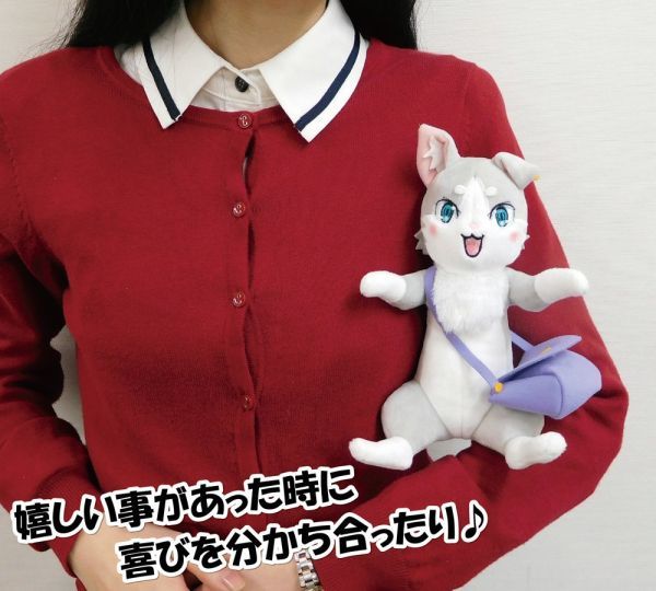 送料￥220～【パック ヴィクトリーver.】Re:ゼロから始める異世界生活 モフモフ ぬいぐるみ 単品 エミリア 精霊 ネコ リゼロ タグ付き