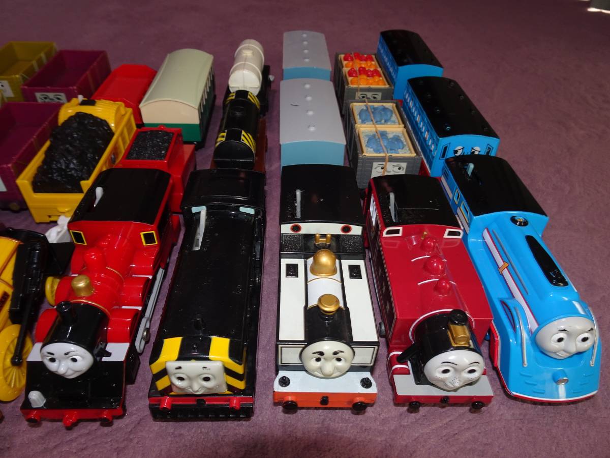1円スタート プラレール トーマスシリーズ 15セット 蒸気がシュッシュッ トーマス おしゃべりゴードン パーシー付 セット 売買されたオークション情報 Yahooの商品情報をアーカイブ公開 オークファン Aucfan Com