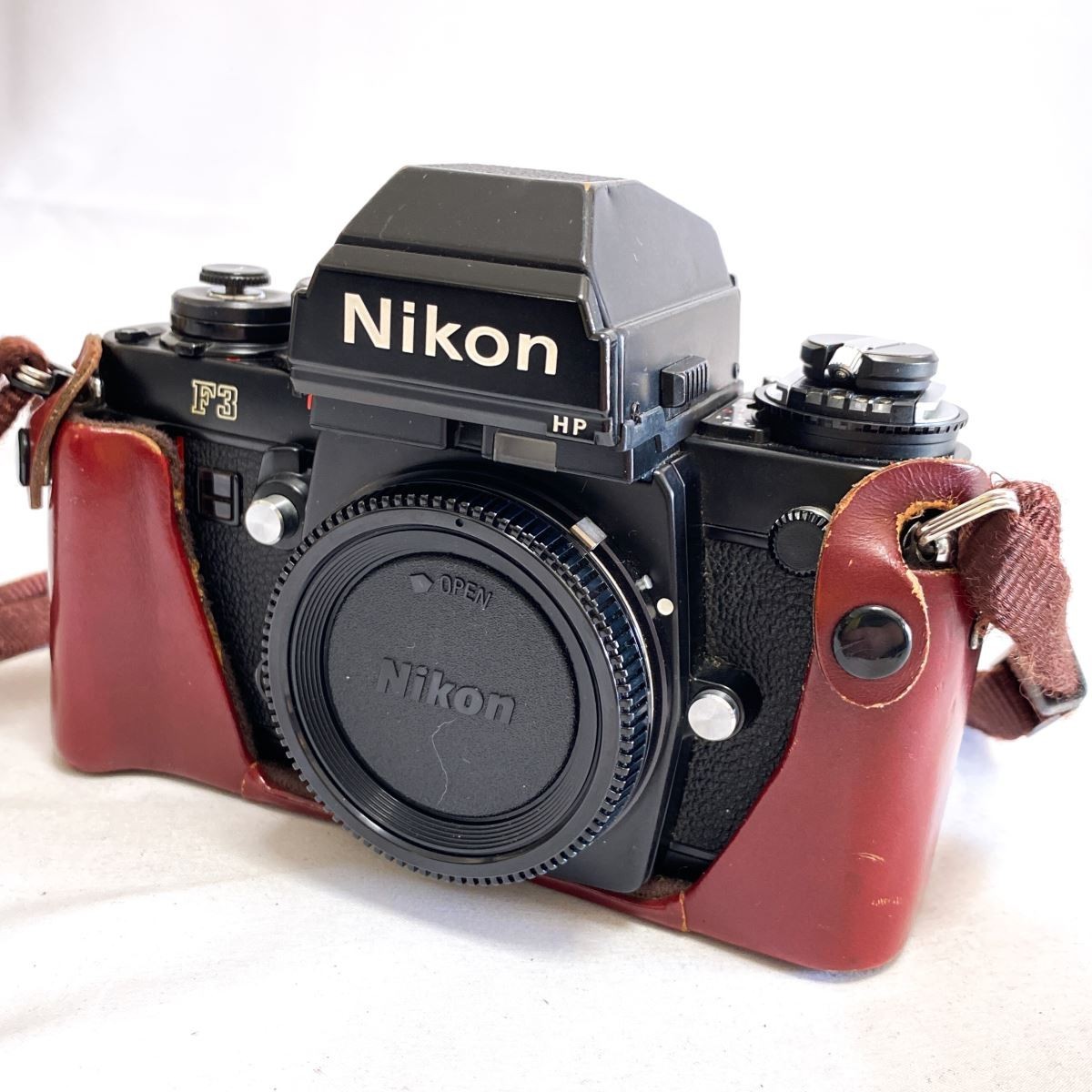 【稼働美品】Nikon F3 HP ハイアイポイント ブラックボディ ニコン MF一眼レフ ソフトレリーズボタン付き 訳あり C1902