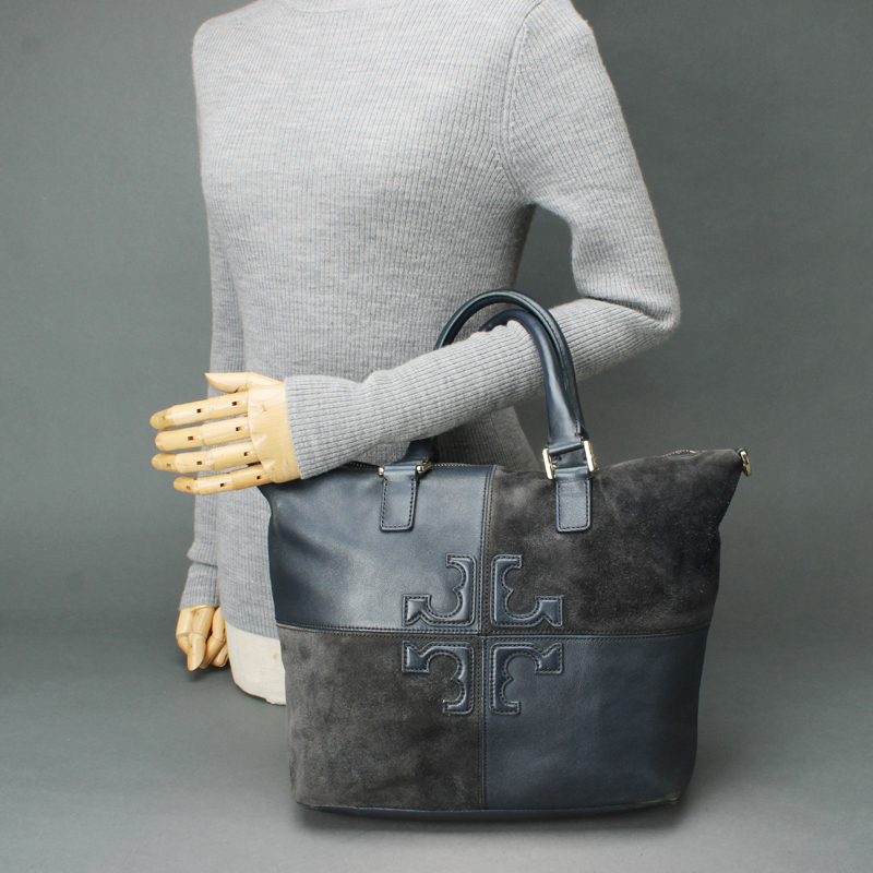 1円 Tory Burch トリーバーチ ナタリー サッチェル トートバッグ 