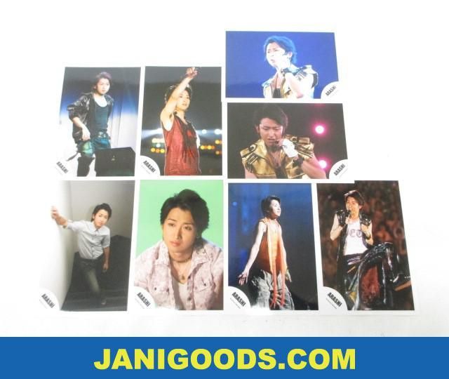 嵐 大野智 公式写真 8枚 魔王 成瀬領 AROUND ASIA 2008/Dream A live