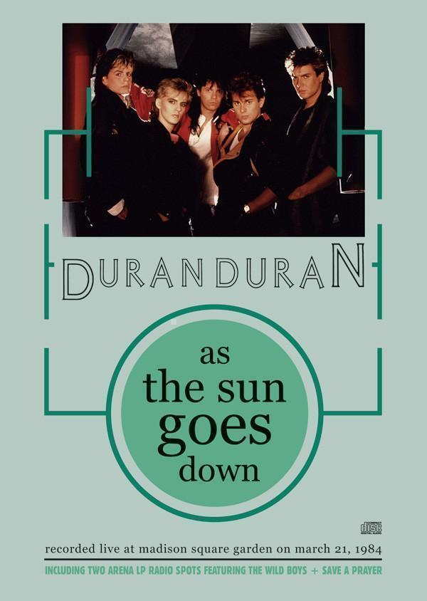 最新作，格安 DURAN DURAN デュラン デュラン Madison Square Garden As The Sun Goes Down ライヴ 1984年 2枚組 DDファンクラブ(Duran Duran)｜売買されたオークション情報、yahooの商品情報をアーカイブ公開 - オークファン D