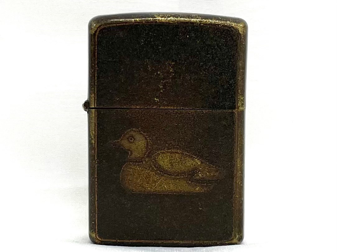 13015*6 Zippo ジッポー 1984年製 BRADFORD.PA DECOY デコイ 鴨 カモ 
