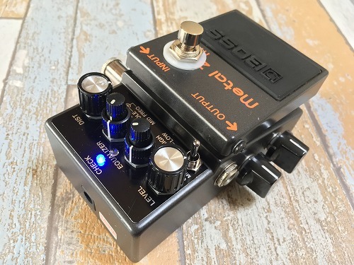 MT-2 Zone Metal Boss BOSS TWIN MOD Mod Pedal Distortion - | DRIVE