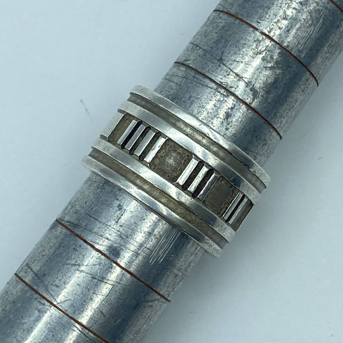 Z-31】Tiffany & Co ティファニー アトラス リング ワイド 1995年 廃盤 