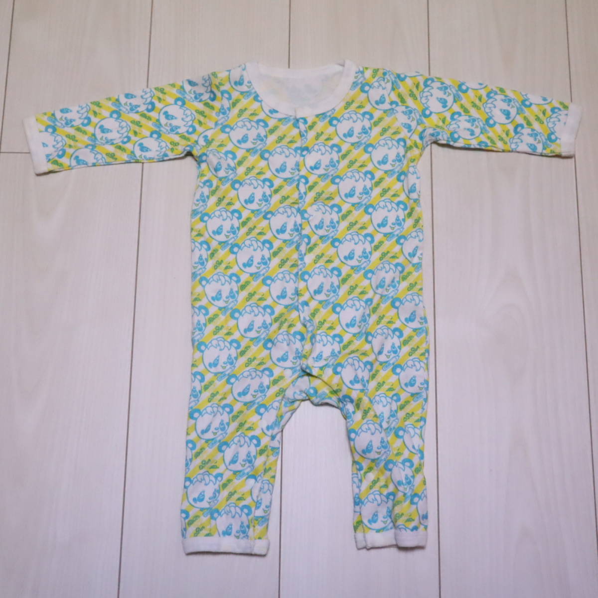 グラグラ つなぎ 2点セット 70 Baby Grand Ground カバーオール キャラクター グランドスラム ショートオール ベビー 出産準備 夏物 爆買い Grand