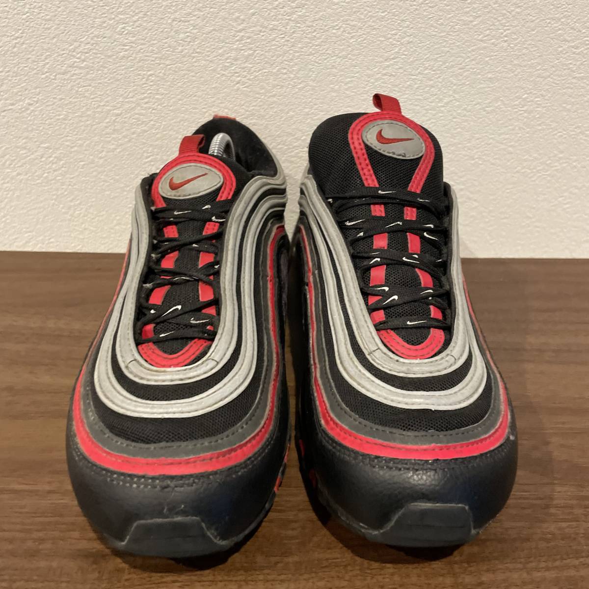 NIKE AIR MAX 97 ナイキ エアマックス97 メンズ ブラックレッド 
